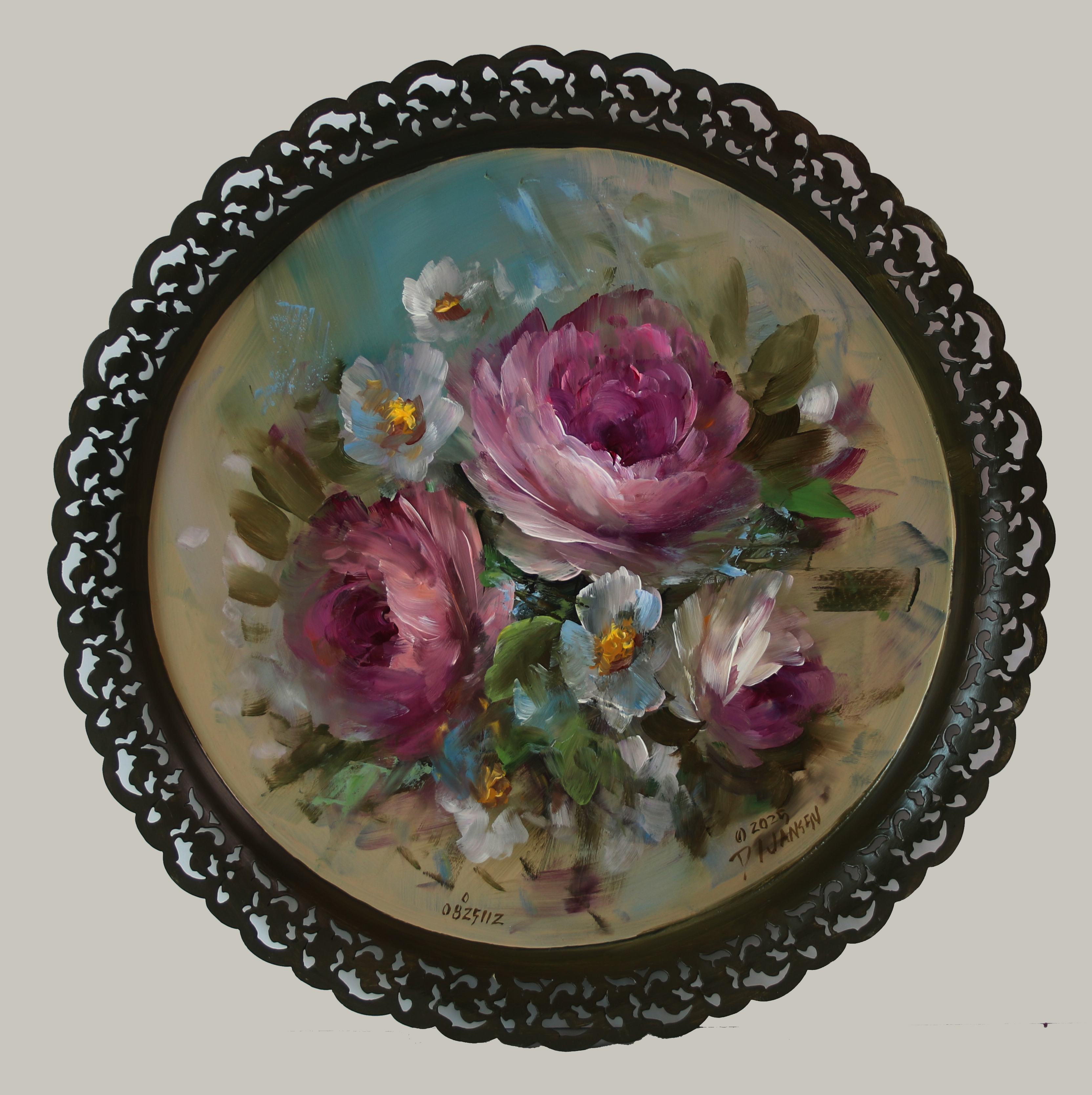 25112- 15 Inch Round Metal